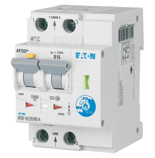 伊顿 AFDD+ 电弧故障保护断路器