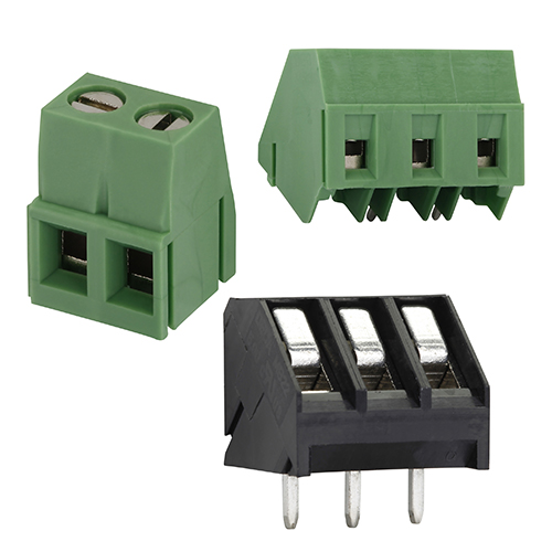 笼式和螺钉欧式 PCB 接线端子模块