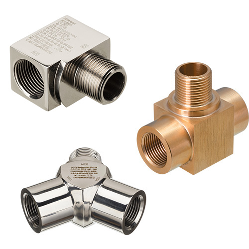 Redapt Shaped adaptors (Y, T & angled)